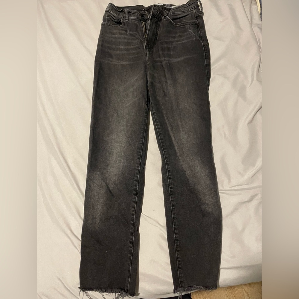 Old Navy Black Straight Leg Jeans